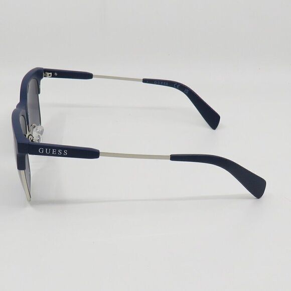 Guess Factory New GF0225/S 91W Dark Blue/Grey Gradient Smoke Sunglasses - Picture 5 of 8